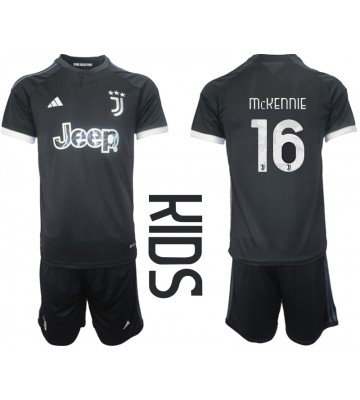 Juventus Weston McKennie #16 Replica Third Stadium Kit for Kids 2023-24 Short Sleeve (+ pants)